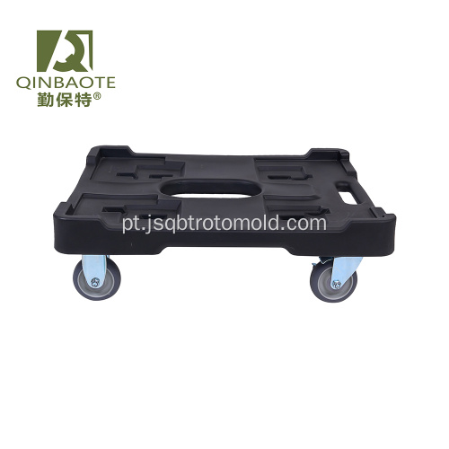 Carrinho de carrinho de transportadora alimentar isolada